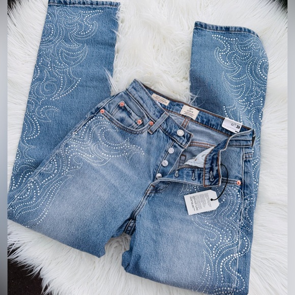 Levi’s 501 Beyoncé Embellished Jeans - Picture 2 of 10